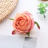 Cabeza de Flor Rosa Mori Flor de Seda Flor Artificial Hogar Vestido Fotografía al Aire Libre Accesorios Cabeza de Flor Flor