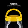 Procesamiento Personalizado Botella Transparente Sellada para Alimentos Portátil para el Hogar Boca Ancha Botella de Plástico Resistente a Altas Temperaturas Empaque Espesado Tarro para Alimentos