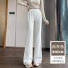 Calça Esportiva Casual Nova Estilo Fluida Cintura Alta Emagrecedora 2026 Nova Calça Flare para Mulheres Calça de Moda Versátil para Uso Diário