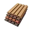Barandilla protectora para valla de composite de madera y plástico panel de pared exterior para patio exterior impermeable anticorrosión rejilla de patio tablero protector decorativo valla coextruida