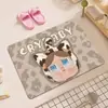 Alfombrilla Absorbente para Baño Crybaby para Uso en Casa, Alfombrilla Antideslizante de Secado Rápido de Tierra de Diatomeas para Inodoro, Entrada