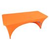 Funda de Mesa Exhibición Curva Elástica Transfronteriza Mesa Rectangular Moderna Simple Resistente al Desgaste Mantel Elástico para Conferencias Bodas Hoteles