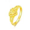 Anillo de oro arena de Vietnam 2024 anillo para hombre líder cobre dinero anillo abierto latón chapado en oro joyería de oro arena para hombre y mujer al por mayor