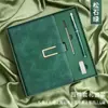 Caja de Regalo con Set de Cuadernos de Negocios Tamaño A5 con Hebilla en Forma de U, Bloc de Notas de Alta Calidad para Reuniones y Oficina, Personalizable con Logo