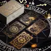 Coleção 2025 Nova Coleção de Cartas de Tarot Waite com Folha de Ouro Genuíno Conjunto Completo de 78 Cartas Recomendado para Iniciantes