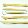 Ferramentas de cerâmica de madeira 5 peças Set Kneading Escultura de argila Amassar Xingyu Cerâmica Ferramentas de modelagem para cerâmica de argila