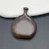 Xu Jiang Madeira Retrô Marrom [Garrafa de Vinho de Sândalo] Estilo Étnico Corrente de Suéter Pingente Colar Acessórios de Joias DIY