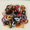 30x21mm Acrílico Gradiente Duas Cores Fivela de Corrente DIY Acessórios para Roupas Colar Brincos Bolsa Corrente de Celular