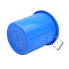 Bote de Basura Engrosado Comercial Doméstico Cocina Exterior Sanitario Cubo de Plástico 50L Gran Capacidad Industrial Cubo Redondo