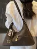 Bolsa de Mão Feminina Transfronteiriça Grande Capacidade 2026 Nova Bolsa de Ombro Único Retro Sob o Braço Bolsa Tote Transversal Casual para o Dia a Dia