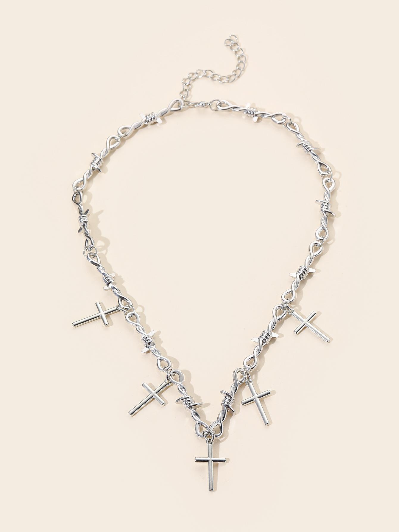 AQ-2259-银色项链