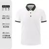 Camisa Polo Formulación Uniforme Escolar de Verano Camiseta de Manga Corta Ropa de Trabajo Cultura Publicitaria Camisa con Cuello Ropa de Trabajo Logo Impreso Personalizado