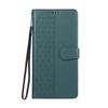 Nueva funda de cuero para teléfono móvil iPhone 16PROMAX funda de cuero repujado cartera soporte protección tridimensional anticaída