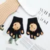Luvas Fofas de Desenho Animado para Crianças Quentes de Inverno e à Prova de Frio Desenho Animado Bebê Espessadas Cinco Dedos Sanrio para Meninos e Meninas