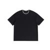 Neverules American Heavy Shell Bordado Design Moda Marca T-shirt Masculino Solto 320g Verão Manga Curta T8360