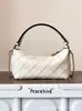 Venta Directa de Fábrica Modelo Nuevo 2026 Bolsa Lonchera Acolchada, Bolso Cruzado de Hombro Único con Cadena Estilo Chanel, Bolso Baguette Versátil de Moda