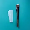 Brocha tipo cabeza plana brocha para base de maquillaje tipo media luna brocha para delineador de ojos brocha para máscara brocha para corrector sin rastro no absorbe el polvo herramienta de maquillaje de belleza