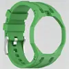 Adequado para Relógio de Bolso Swatch Ap Co-Branded Royal Pop Silicone Integrado Pulseira e Caixa Anti-Queda