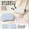 Almofada Infantil de Silicone 4D Proteção Científica da Coluna Bebê Lavável à Máquina Respirável Antibacteriana Jardim de Infância Escola Primária Núcleo de Almofada Especial