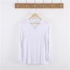Camiseta para Hombre, Manga Larga de Modal Otoñal, Tallas Grandes, Nueva Ropa Casual Deportiva para Casa de Verano y Otoño, Adecuada para Usar como Prenda Exterior y en Capas, Cálida
