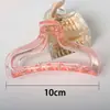 Accesorios para el cabello de colores dulces huecos dulces nuevos pinza grande para el cabello para niñas tocado para lavar artefacto para recogido perezoso