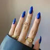 Uñas postizas personalizadas, 30 piezas, forma de almendra, con diseño de pipa de agua, impresas con una técnica especial, fabricadas por una fábrica de renombre