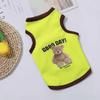 Suministros para Mascotas Transfronterizos Chalecos Universales para Gatos y Perros Chalecos Transpirables para Ropa de Corgi Chalecos para Perros Grandes Ropa para Mascotas de Manga Corta