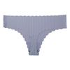 Ropa Interior Popular Sin Costuras Transfronteriza para Mujer, Bordes Ondulados Acanalados de Cintura Baja, Calzones Sexy y Hot de Cintura Baja Personalizados