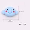 Elásticos de Cabelo e Presilhas Infantis Materiais para Artesanato DIY Acessórios de Animais Patches Urso Pinguim Elefante Desenho Animado Fofo Resina