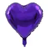 Balão de alumínio de amor de 18 polegadas decoração de casamento Dia dos Namorados Dia de Ano Novo balão layout de quarto de casamento balão de folha de alumínio em forma de coração