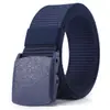 Novo Cinto de Fivela Plástica Sem Metal Cinto de Lona Tecida em Nylon Cinto Tático Outdoor Masculino Cinto para Roupa de Trabalho