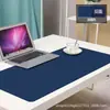 Fábrica em estoque Mouse Pad Oversized Computer Table Mat impermeável Couro Placemat Set Anime Pattern Logo Desk Mat