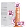 Dildo de sucção aquecido simulado, balanço vibratório, telescópico, manual para mulheres, produtos sexuais para adultos, vibrador de masturbação