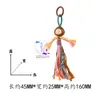 Sândalo verde natural esculpido figura multi-menina presente para carro decoração pingente de chaveiro artesanato em madeira fábrica atacado