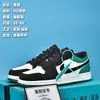 Sapatos Masculinos Aj Air Force One Dunk Casal Preto e Branco Panda Sapatos Femininos Baixo Lightning Barb Tênis Aj1 Sapatos Masculinos