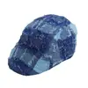 Gorra retro para hombre, boina a cuadros de otoño e invierno, gorra coreana de mediana edad, gorra progresiva informal Joker, venta al por mayor