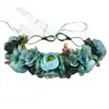 Corona de guirnalda estilo Mori japonesa y coreana para novia, tocado para foto de boda, accesorios para el cabello para fotografía en la playa, venta al por mayor