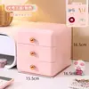 Caixa de Armazenamento de Mesa Estudante Pequeno Rack de Armazenamento Gaveta Simples para Crianças Artigos Diversos Acessórios de Cabelo Papelaria Porta-Canetas de Mesa Armário