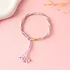 Accesorios para el Festival del Bote del Dragón Bolsitas Perfumadas Bordado Hecho a Mano DIY Tejido de Cuerda de Cinco Colores Zongzi Estilo Antiguo Hojas Iridescentes Accesorios Venta al por Mayor