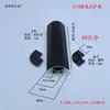 Fijador de Esquina de Cama de Calibre 18 Sin Agujeros, Protector de Esquina de Cama de Instalación Rápida, Accesorios de Ferretería para Cabecero de Cama de Ángulo Recto de 90 Grados Colgante