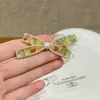 Clip Francés Coreano con Lazo de Perlas para Cabello Roto para Mujer 2025 Nuevo Elegante Tocados Accesorios Únicos y Hermosos para el Cabello