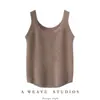 Baicai Terciopelo 2026 Nuevo Chaleco sin Mangas de Cuello en U Moda Versátil Camiseta Base sin Mangas No Necesita Sujetador Camiseta Base Adelgazante