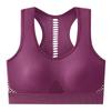 Acolchoamento estável roupa íntima esportiva sem costura de algodão-nylon industrial nas costas sem aro de aço refrescante respirável confortável roupa íntima esportiva para mulheres