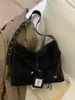 Bolsa Retrô de Grande Capacidade Estilo Coreano 2025 Nova Moda Bolsa Tote de Alto Valor Textura Bolsa de Ombro Diária para Mulheres