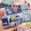 Bolsa de compras plegable Spot 210D bolsa tipo chaleco de dibujos animados portátil grande