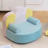 Sofá Pequeno Personalizado Transfronteiriço para Crianças, Cadeira Fofa com Apoio de Costas para Bebê, Área de Leitura para Jardim de Infância, Cadeira Sofá de Esponja Removível