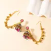 Pendientes Bohemios Nuevos de Verano para Mujer, Pendientes de Cascabeles y Borlas Coloridos Estilo Étnico Retro, Pendientes de Diseño Nicho