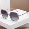 Nuevas Gafas de Sol de Lente Polarizada Tr90 Moda Europea y Americana Gafas de Sol Retro para Mujer Gafas de Sol Anti-Uv