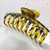 Pinzas para el Cabello Personalizadas de Amazon, Pinzas Grandes de Garra de Hueso de Dragón, Pinzas para el Cabello con Estampado de Leopardo, Pasadores, Accesorios para el Cabello Transfronterizos, Pinzas de Tiburón al por Mayor