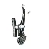Bicicleta de montaña freno v completo clip aleación de aluminio freno negro plata juego de frenos para ciclismo accesorios